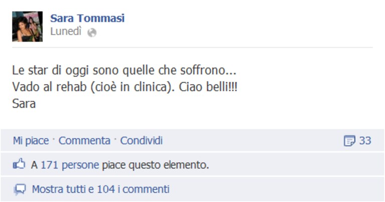 sara tommasi fb