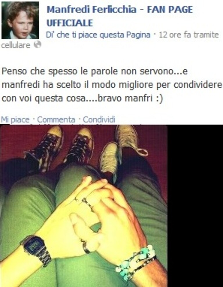 la foto di manfredi