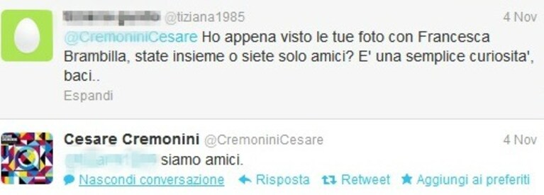 cesare scrive