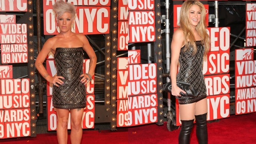 pink vs shakira
