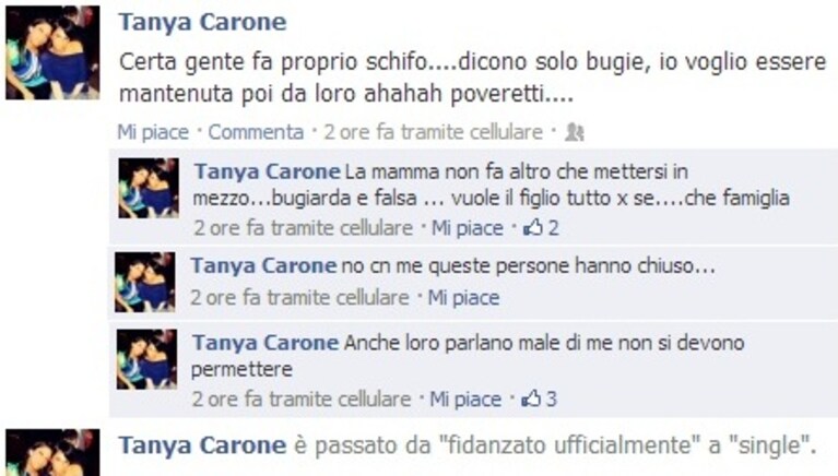 le accuse di tanya