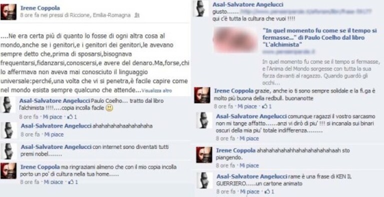salvatore e irene su facebook