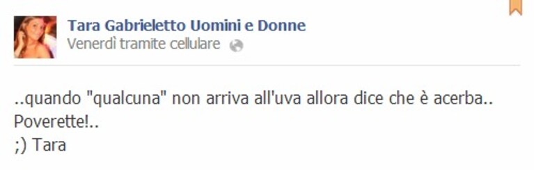 tara su facebook
