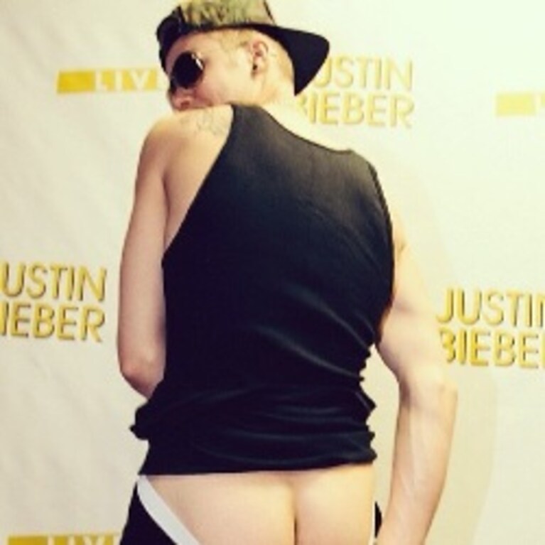 il lato b di justin bieber