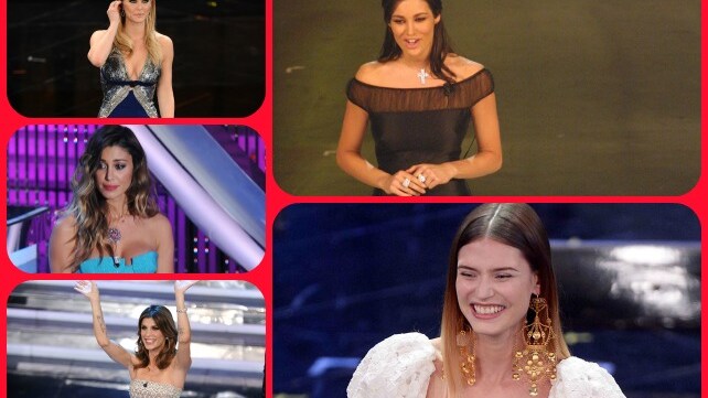 Quale preferisci tra le decine di vallette che negli anni si sono succedute a Sanremo?