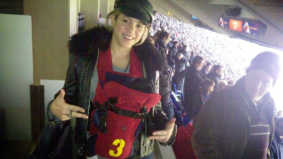 Il piccolo Milan, figlio di Shakira e Gerard Piquè, ha portato fortuna al Barcelona