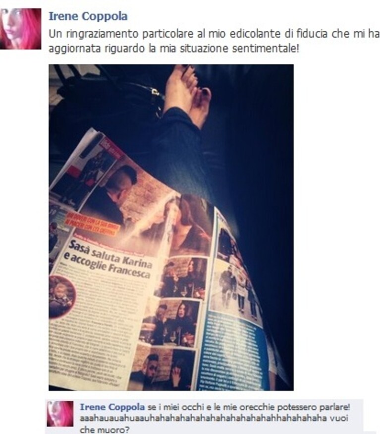 il post di irene