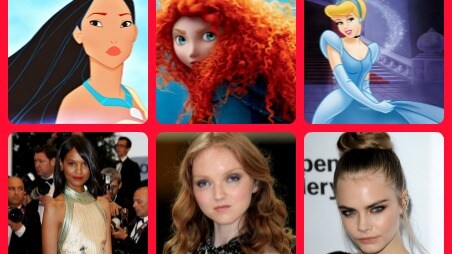 Modelle come le Principesse Disney