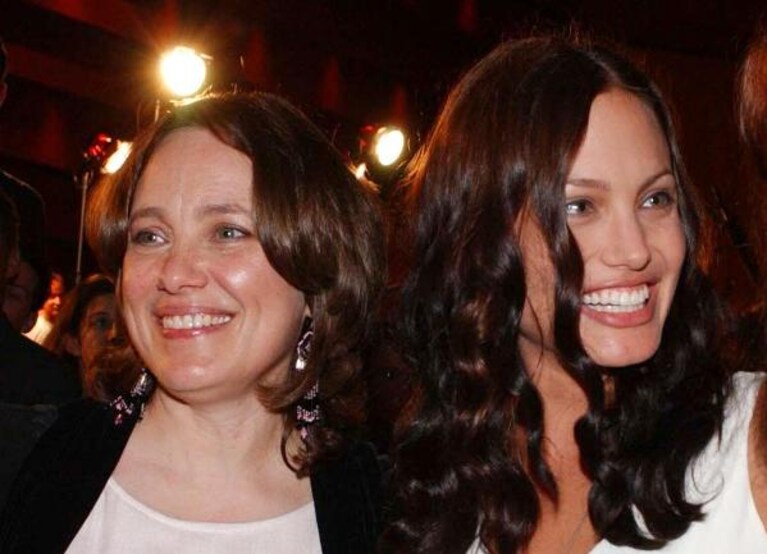 Angelina Jolie con sua madre, Marcheline Bertrand