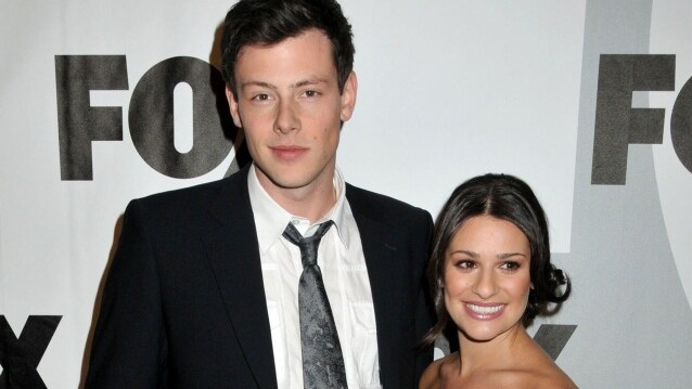 Cory Monteith and Lea Michele