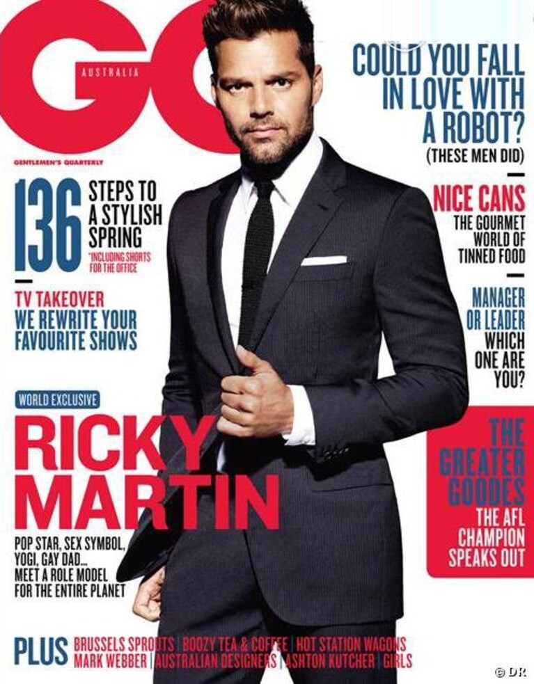 Ricky Martin su GQ