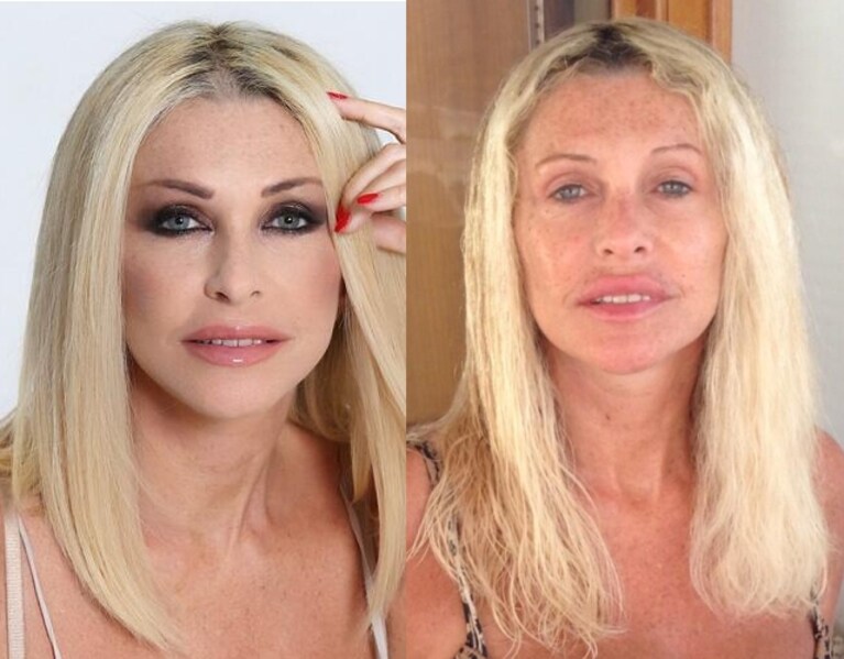 Paola Ferrari al naturale