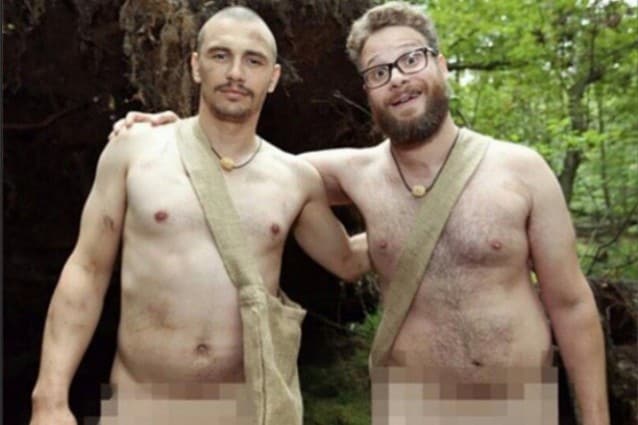 James Franco nudo su Instagram per promuovere il suo prossimo film