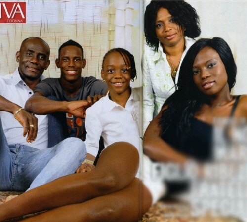 la famiglia di Mario Balotelli