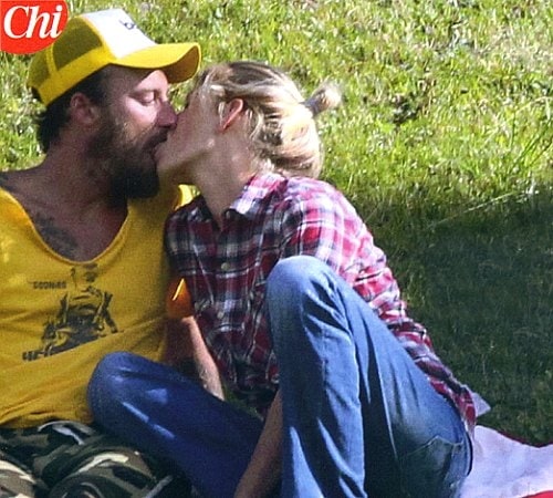bacio tra Alessia Marcuzzi e Francesco Facchinetti 