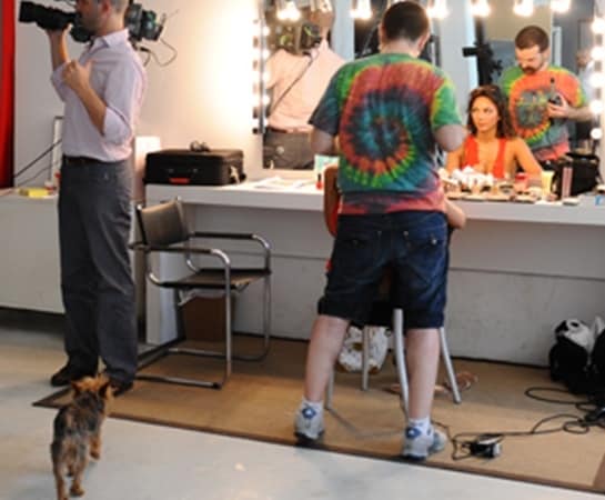 sarah-nile-al-trucco