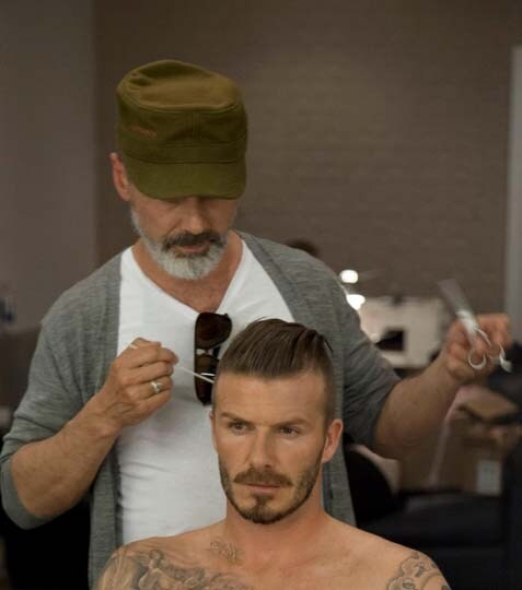Una foto del backstage H e M