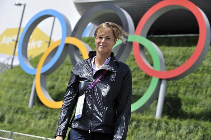Federica e i cerchi olimpici