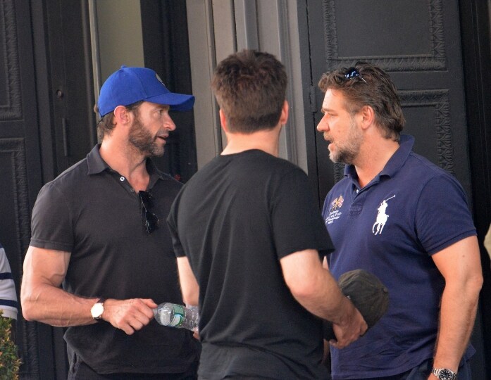 Lui e Russell Crowe...