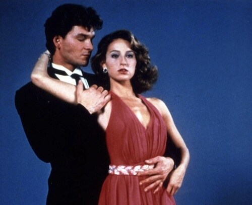 Patrick Swayze e Jennifer Gray