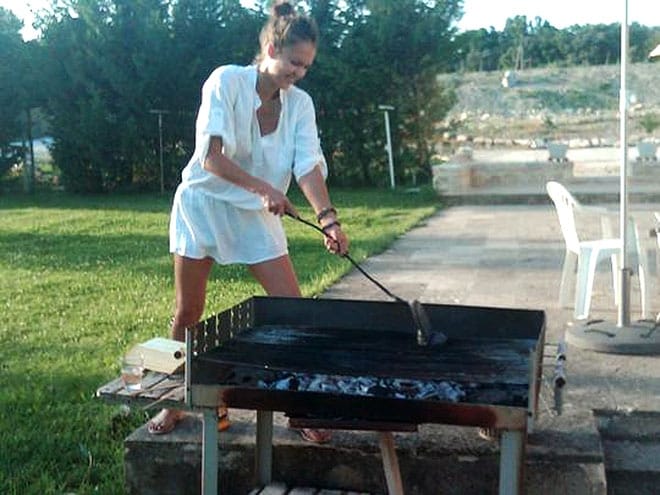 Alle prese con il barbecue