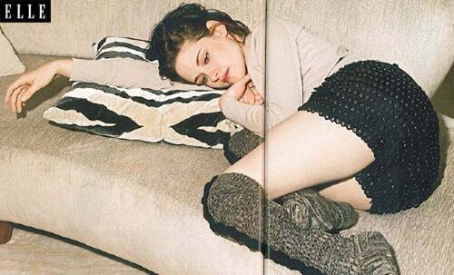 kristen sulla rivista elle