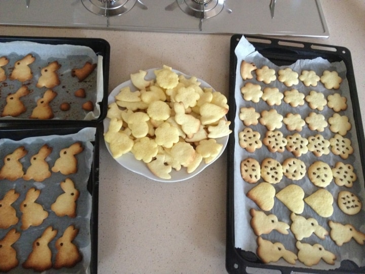Biscotti fatti in casa per Paola Perego