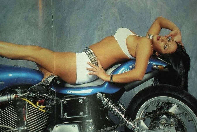 Marika Fruscio hot per Bikers Life