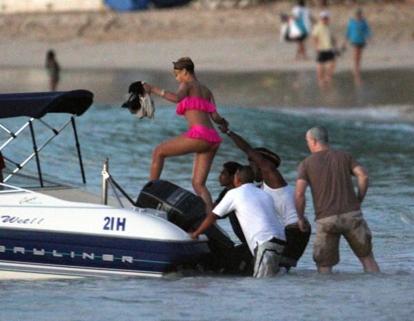rihanna alle barbados