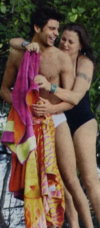 serena grandi hot con il toyboy valentino lepro