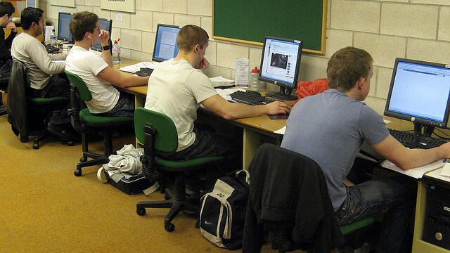 pausa al computer