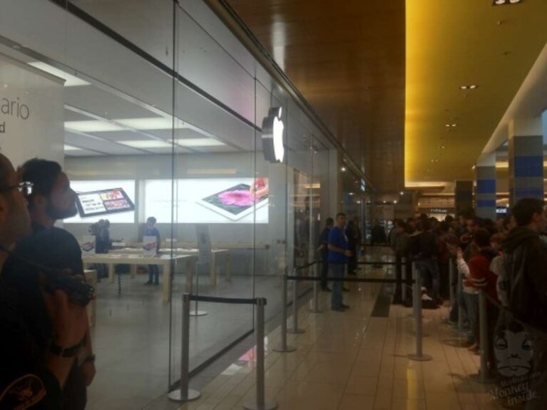 apple store roma apertura inaugurazione 2