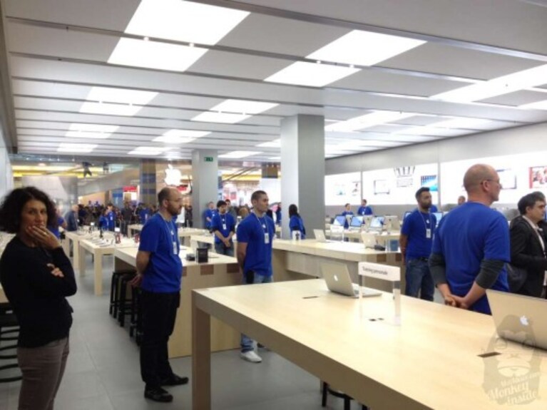 apple store roma apertura inaugurazione 5