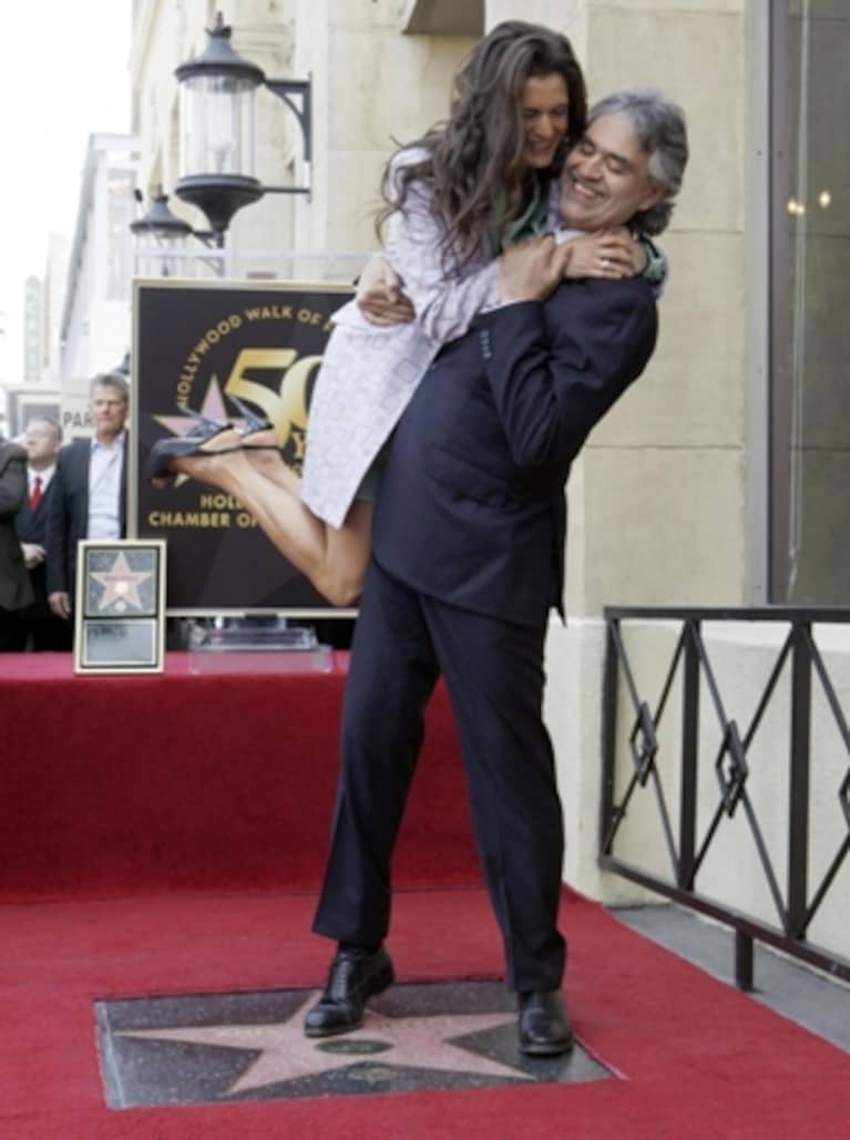 Bocelli sulla Walk of Fame