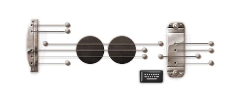 Google Doodle Les Paul