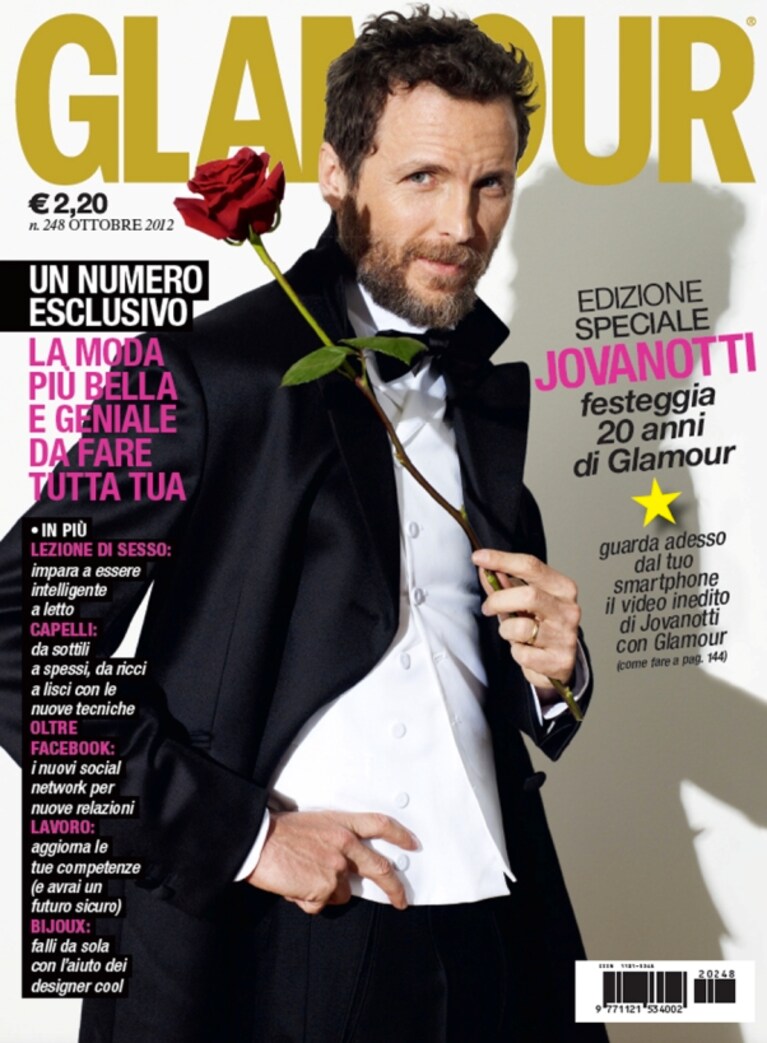 Jovanotti a 46 anni in copertina