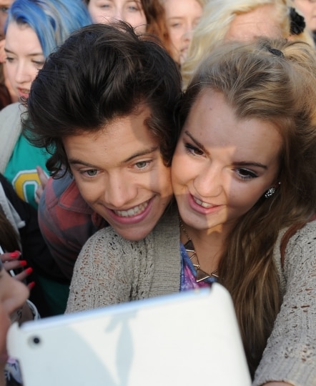 Harry e una fan fortunata