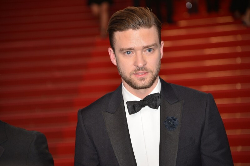 Un primo piano di Justin Timberlake
