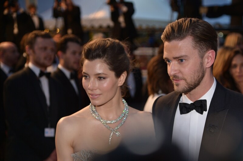 Justin Timberlake e la moglie Jessica Biel