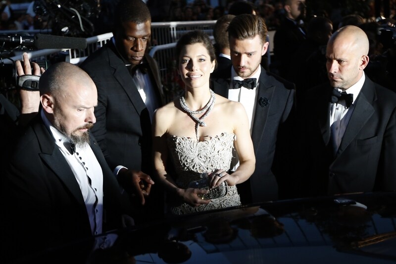 Justin Timberlake e la moglie Jessica Biel