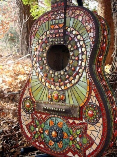 Chitarra mosaico