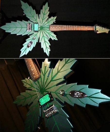 Chitarra marijuana