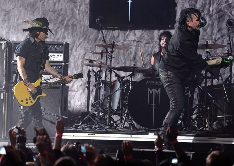 La strana coppia Depp Manson