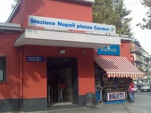La stazione di piazza Cavour della Linea 2 della metro di Napoli