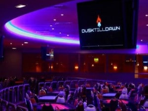 L'interno della famigerata cardroom di Nottingham