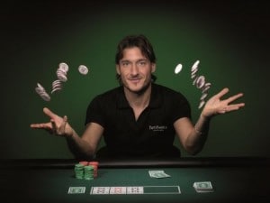 Totti testimonial di Party Poker