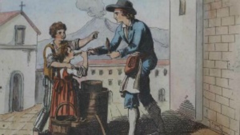 venditore di sorbetti