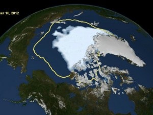 artico record negativo per lo scioglimento dei ghiacciai