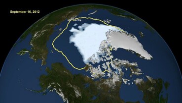 artico record negativo per lo scioglimento dei ghiacciai