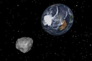 Asteroide in passaggio vicino alla terra